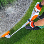 Edging Bermuda grass in Dallas, Georgia