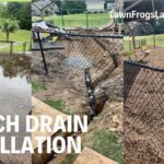 French Drain Installation